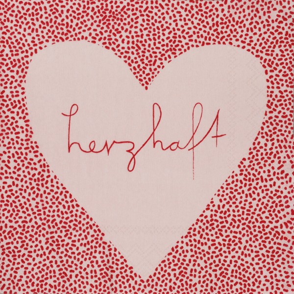 Serviette Herzhaft