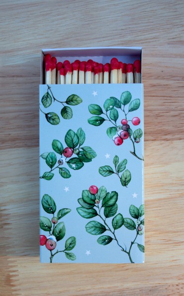 Streichhölzer Mistelzweig