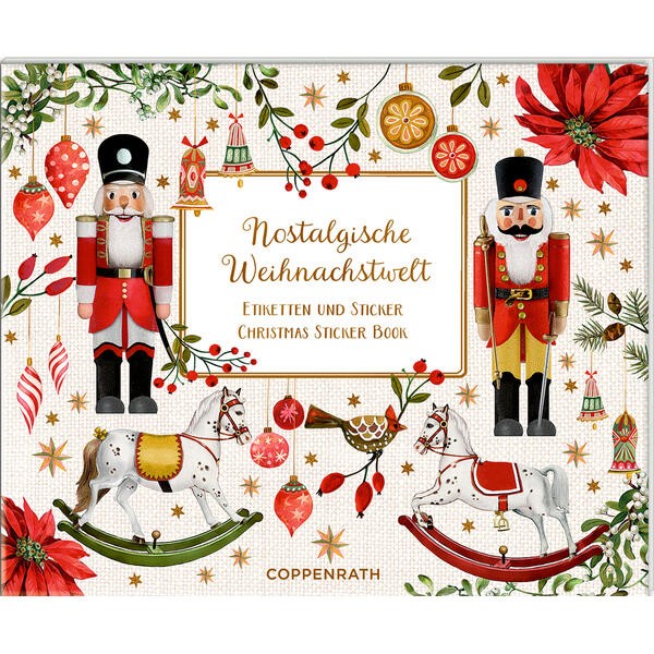 Stickerbuch – Nostalgische Weihnachtswelt