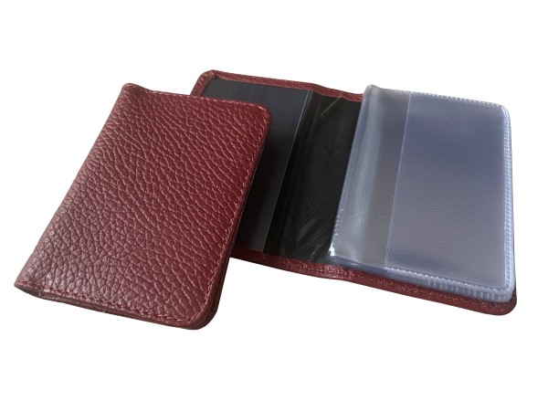 Kreditkartenetui Kuna Africa cranberry