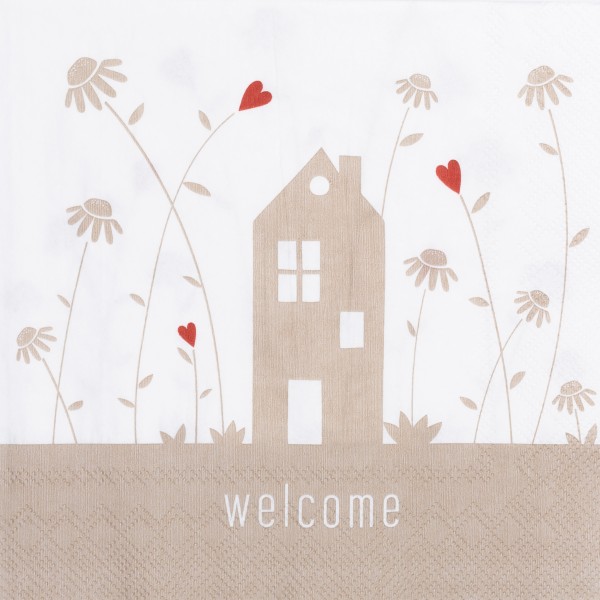 Serviette Welcome