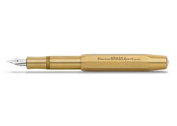 Kaweco Brass Sport Füllhalter Farbe Messing F